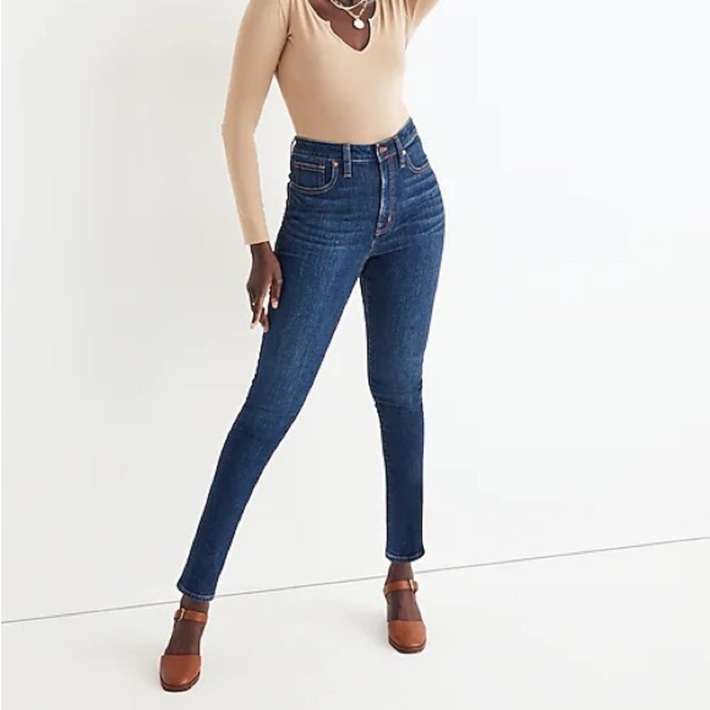 NWOT Madewell Curvy High-Rise Skinny Jeans 27